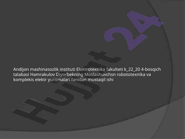 Nasos stansiyalarining holati va foydalanish sharoitlari