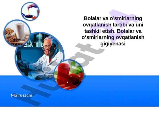 Bolalar va o’smirlarning ovqatlanish tartibi va uni tashkil etish. Bolalar va o‘smirlarning ovqatlanish gigiyenasi