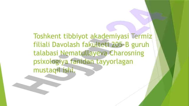 Boshqaruv Psixologiyasi