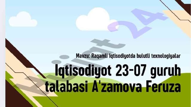 Bulutli texnologiyalar tarixi