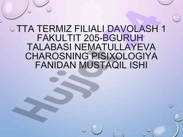 Psixologik tasir etish yoʻllari