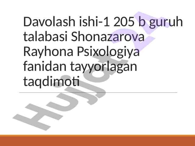 Psixologik tasir etish yo'llari