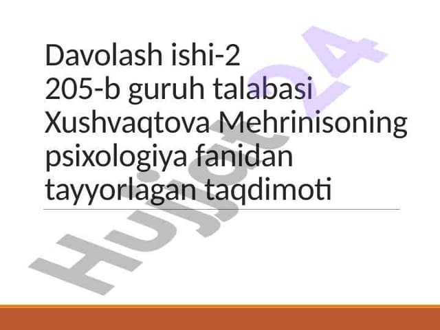 Psixologiya tadqiqot metodlari