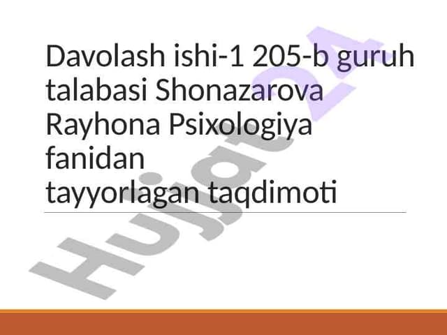 Psixologiya tadqiqot metodlari