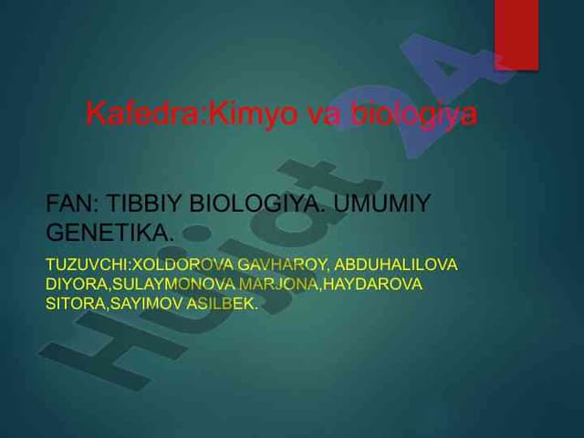 Qarilikning biologik asoslari
