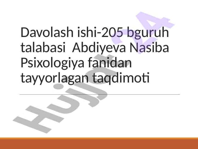 Ta’lim nazariyasi va didaktikasi